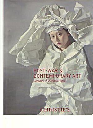 Seller image for Christies 2006 Post-War & Contemporary Art for sale by thecatalogstarcom Ltd