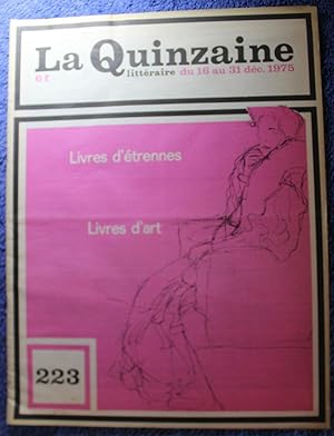Seller image for 1975 - La Quinzaine Littraire - Maakovski, Dickens, Prostitues. for sale by Bouquinerie Spia