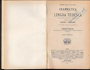 Grammatica della lingua tedesca. Metodo Gaspey-Otto-Sauer