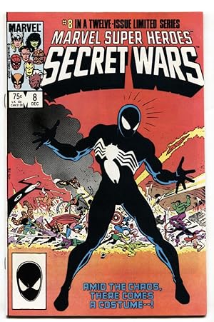 Secret Wars #8-1st Black Costume Spider-Man NM-