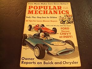 Popular Mechanics May 1963 Suitcase Picnic Table, Ford Vs Chevy in Indy