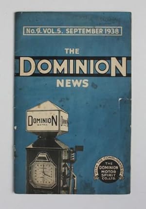 The Dominion News. September 1938. Petrol pump