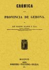 Imagen del vendedor de Crnica de la provincia de Gerona a la venta por AG Library