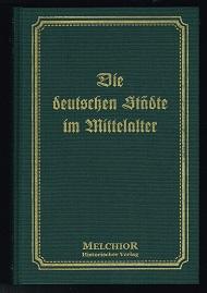 Bild des Verkufers fr Die deutschen Stdte im Mittelalter: Grndung und Entwickelung der Stdte. - zum Verkauf von Libresso Antiquariat, Jens Hagedorn