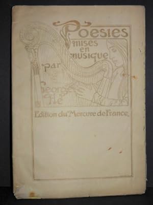 Poésies mises en musique par Georges Flé. [ART NOUVEAU]