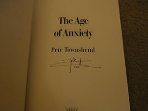 Seller image for THE AGE OF ANXIETY: SIGNED UK FIRST EDITION HARDCOVER for sale by Books for Collectors