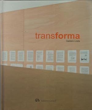 Bild des Verkufers fr Transforma zum Verkauf von Schrmann und Kiewning GbR