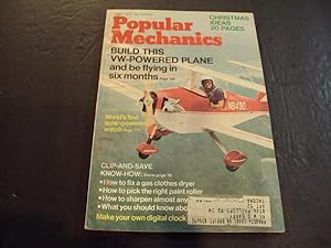 Popular Mechanics Dec 1973 Build VW Powered Plane, Christmas Ideas