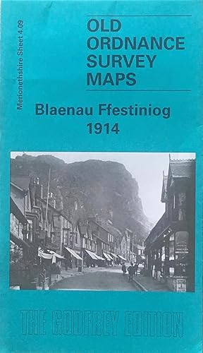 Seller image for Old Ordnance Survey Maps: Blaenau Ffestiniog 1914 for sale by Acanthophyllum Books