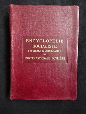 Encyclopédie socialiste syndicale et coopérative de l'Internationale Ouvrière - La coopérationpar...