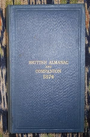 Seller image for The British Almanac [with] Companion to the Almanac 1874 for sale by Springwell Books