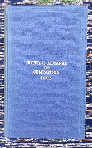 Seller image for The British Almanac [with] Companion to the Almanac 1863 for sale by Springwell Books