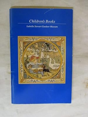CHILDREN'S BOOKS : ISABELLA STEWART GARDNER MUSEUM