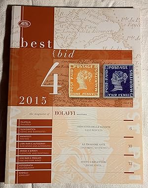 Seller image for best bid 4 2015 the magazines of BOLAFFI auctions for sale by Studio bibliografico De Carlo