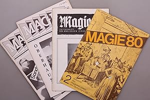 MAGIE - HEFTE 4, 11-12/1969, 2/1980. Zeitschrift des Magischen Zirkels von Deutschland e. V.