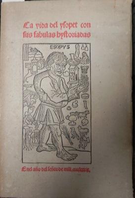 Imagen del vendedor de Fbulas de Esopo. Reproduccin en facsimile de la primera edicin de 1489 a la venta por Libreria Sanchez