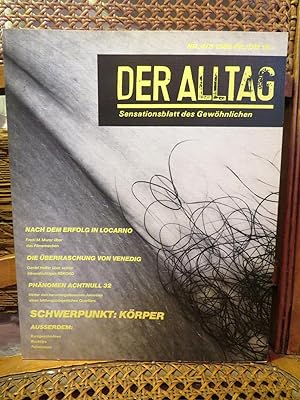Seller image for Der Alltag, Nr. 4/5. 1985 Die Sensation des Gewhnlichen. Schwerpunkt: Krper for sale by Antiquariat Ekkehard Schilling