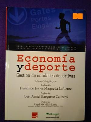 Seller image for Economa y deporte for sale by Librera LiberActio