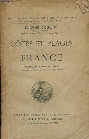 Seller image for Cotes et plages de France - Collection Bibliothque des amis de la marine. for sale by Le-Livre