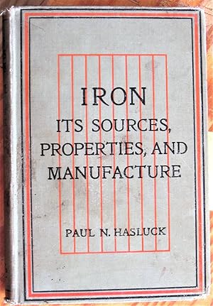 Immagine del venditore per Iron. Its Sources, Properties, and Manufacture venduto da Ken Jackson