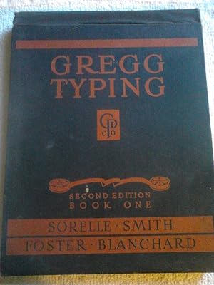 Imagen del vendedor de Gregg Typing; Second Edition; Book One a la venta por The Librarian's Books