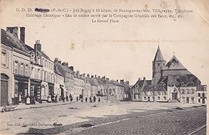 Seller image for Boulogne Sur Mer Telephone Telegram Eclairage Electrique Old Postcard for sale by Postcard Finder