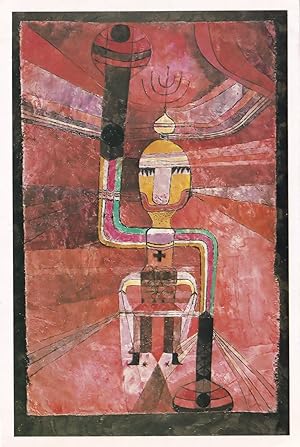 Seller image for Great Kaiser Armed For Battle Military Paul Klee Nottingham Painting Postcard for sale by Postcard Finder
