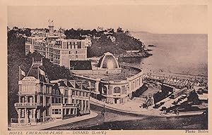 Cote d'Emeraude Dinard Le Grand Casino Et l'Hotel Royal French Postcard