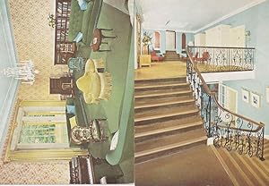 Denman College Drawing Room Landing Staircase 2x Postcard s