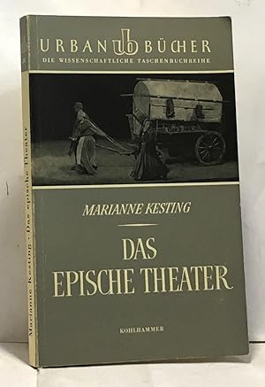 Seller image for Das epische theater zur struktur des modernen dramas for sale by crealivres