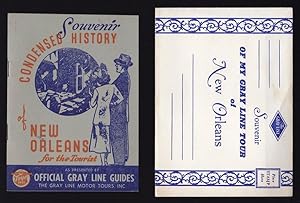 Seller image for SOUVENIR CONDENSED HISTORY OF NEW ORLEANS FOR THE TOURIST for sale by Champ & Mabel Collectibles
