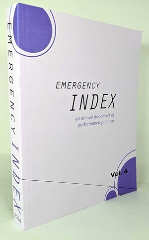 Emergency Index: An Annual Document of Performance Practice (Vol. 4, 2014)