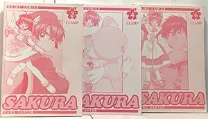 Card Captor Sakura tome 2 + tome 4 + tome 6 ---- Trois volumes