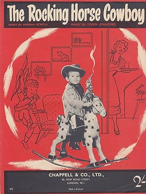The Rocking Horse Cowboy Song Russ Conway 1950s Sheet Music