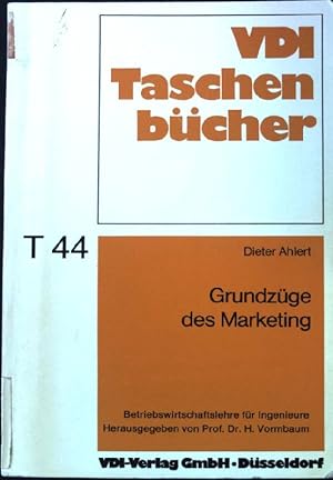 Seller image for Grundzge des Marketing. Betriebswirtschaftslehre fr Ingenieure; VDI-Taschenbcher ; T 44 for sale by books4less (Versandantiquariat Petra Gros GmbH & Co. KG)