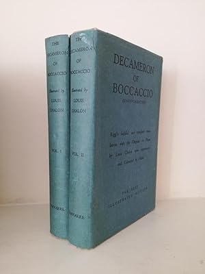 Image du vendeur pour Decameron of Boccaccio (Unexpurgated). Complete in two volumes. mis en vente par B. B. Scott, Fine Books (PBFA)