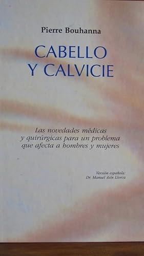 Seller image for CABELLO Y CALVICIE for sale by LIBRERA ROBESPIERRE