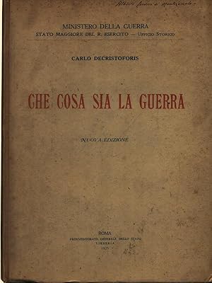 Imagen del vendedor de Che cosa sia la guerra a la venta por Miliardi di Parole