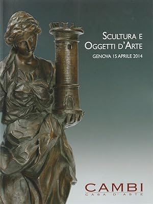 Bild des Verkufers fr Cambi. Asta 193/ Scultura e oggetti d'arte 15 aprile 2014 zum Verkauf von Librodifaccia