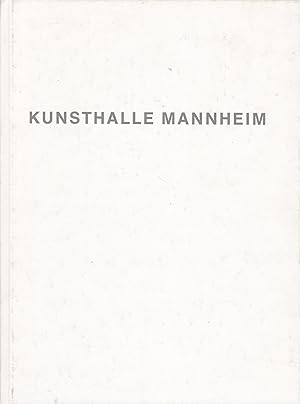 Bild des Verkufers fr Kunsthalle Mannheim - Kunst auf Papier: 19. und 20. Jahrhundert, zum Verkauf von Antiquariat Kastanienhof