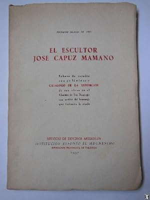 EL ESCULTOR JOSÉ CAPUZ