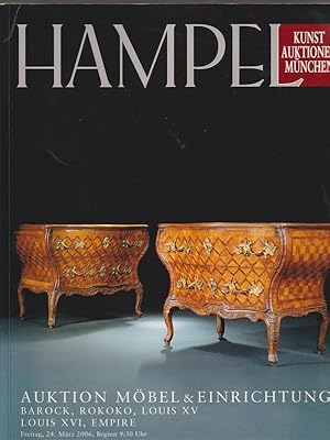 Hampel. Marz 2006. Auktion mobel & Einrichtung