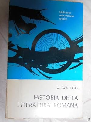 HISTORIA DE LA LITERATURA ROMANA