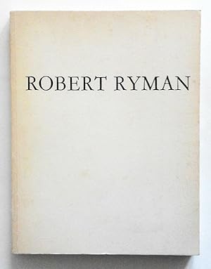 Robert Ryman Ink Halle fur Internationale Neue Kunst Zurigo 1980 Pittura analitica