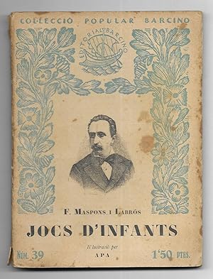 Jocs D'Infants. Col-lecció Popular Barcino nº 39 Primera edició