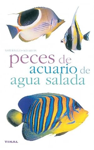 Peces de acuario de agua salada.