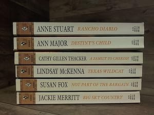 Immagine del venditore per 6 Harlequin Western Lovers Once a Cowboy Series (Rancho Diablo, D venduto da Archives Books inc.