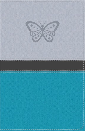 Immagine del venditore per KJV Study Bible for Girls Silver/Teal, Butterfly Design LeatherTouch venduto da ChristianBookbag / Beans Books, Inc.