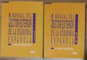 Imagen del vendedor de Manual del sector exterior de la economa espaola a la venta por FERDYDURKE LIBROS