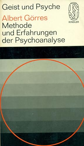 Seller image for Methode und Erfahrungen der Psychoanalyse. Aus der Reihe: Geist und Psyche. for sale by Online-Buchversand  Die Eule